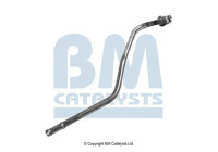 Pressure line, particulate filter