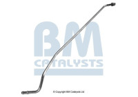 Pressure line, particulate filter