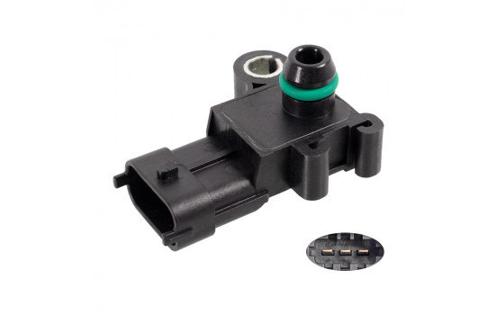 Sensor, boost pressure 174424 FEBI