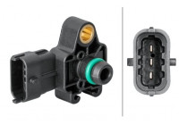 Sensor, boost pressure