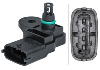 Sensor, boost pressure