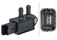 Sensor, exhaust gas pressure