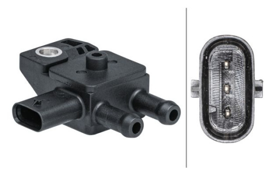 Sensor, exhaust gas pressure