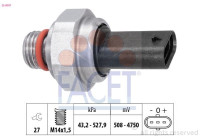 Sensor, exhaust gas pressure