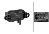 Sensor, exhaust gas pressure