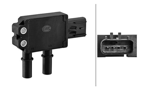 Sensor, exhaust gas pressure