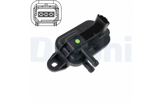 Sensor, exhaust gas pressure