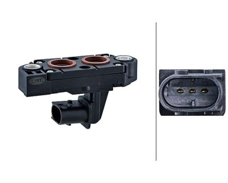 Sensor, exhaust gas pressure