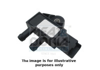 Sensor, exhaust gas pressure