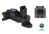 Sensor, exhaust gas pressure