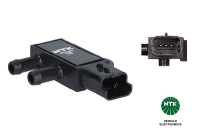 Sensor, exhaust gas pressure