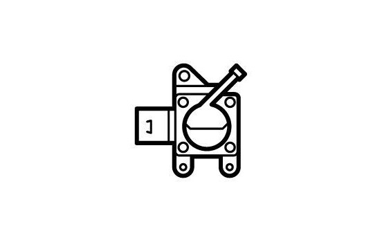 Sensor, exhaust gas pressure