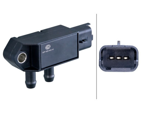 Sensor, exhaust gas pressure