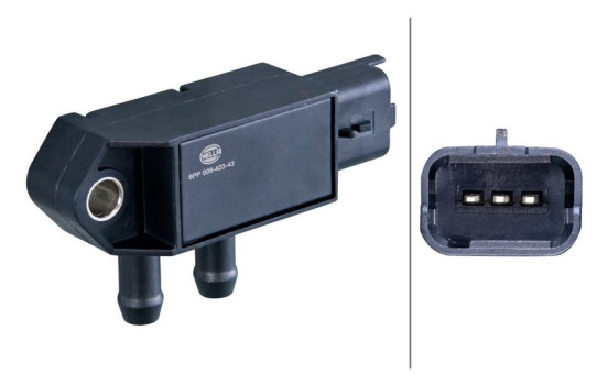Sensor, exhaust gas pressure