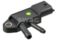 Sensor, exhaust gas pressure
