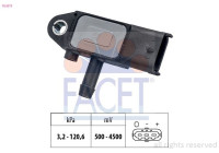 Sensor, exhaust pressure Made in Italy - OE Equivalent