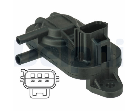 Sensor, exhaust pressure
