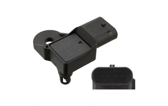 Sensor, intake manifold pressure 103205 FEBI