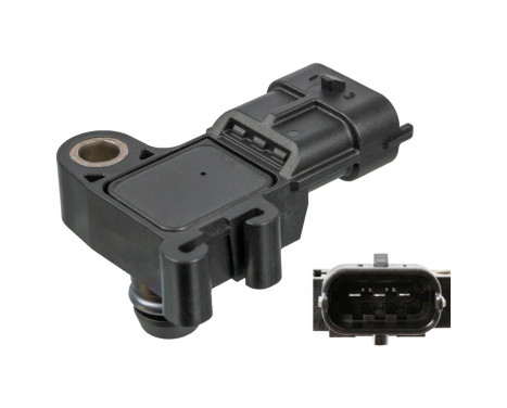 Sensor, intake manifold pressure 106732 FEBI