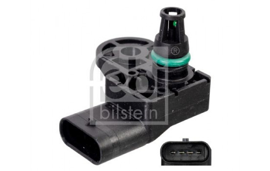 Sensor, intake manifold pressure 173345 FEBI