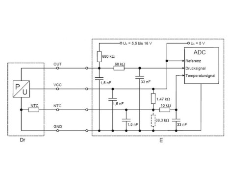 Sensor, intake manifold pressure DS-S3-TF Bosch, Image 2