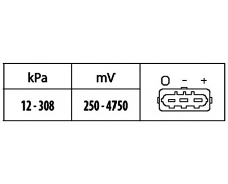 Sensor, intake manifold pressure, Image 2