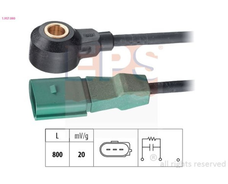 Knock sensor 1.957.060 EPS Facet