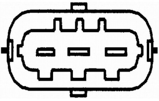 Knock Sensor 6PG 009 108-551 Hella