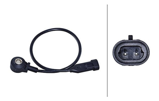 Knock sensor 6PG 013 114-431 Hella