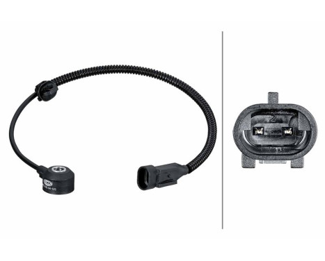 Knock sensor 6PG 013 114-551 Hella