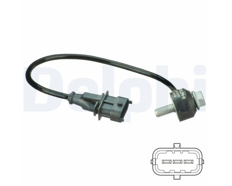 Knock Sensor AS10197 Delphi