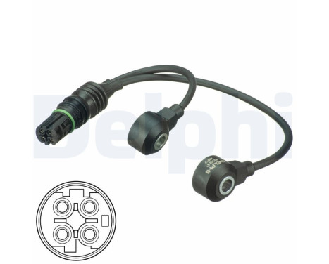 Knock Sensor AS10241 Delphi