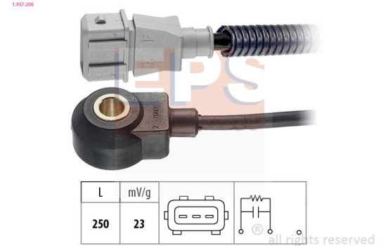 Knock Sensor Made in Italy - OE Equivalent 1957206 EPS Facet