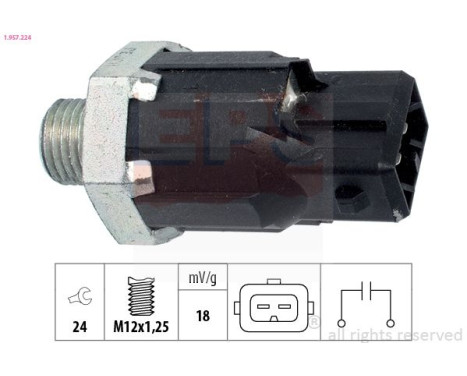 Knock Sensor Made in Italy - OE Equivalent 1957224 EPS Facet
