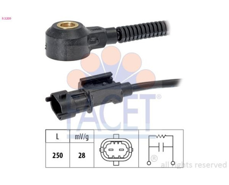 Knock Sensor Made in Italy - OE Equivalent