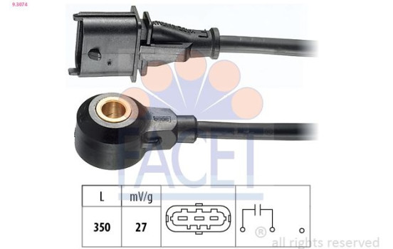 Knock Sensor Made in Italy - OE Equivalent