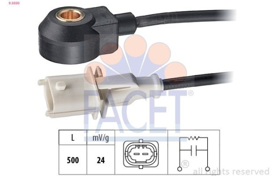 Knock Sensor Made in Italy - OE Equivalent