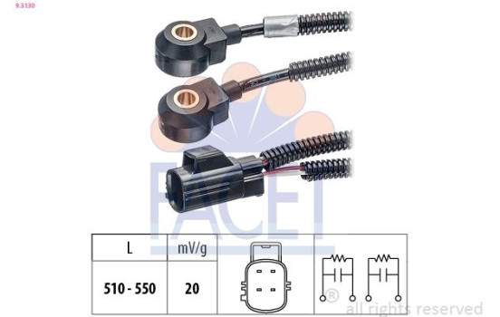 Knock Sensor Made in Italy - OE Equivalent
