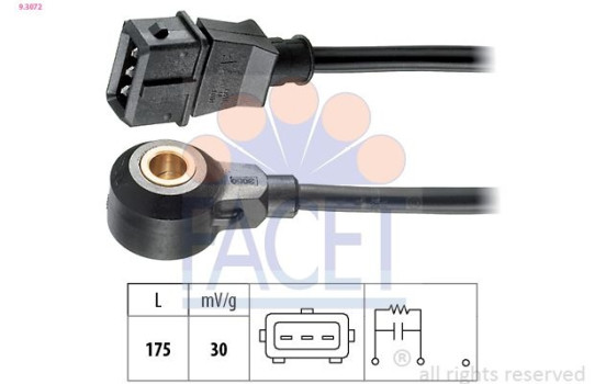 Knock Sensor Made in Italy - OE Equivalent