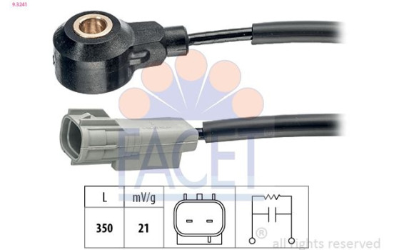 Knock Sensor Made in Italy - OE Equivalent