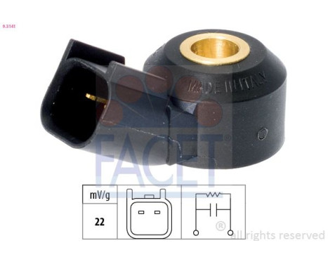 Knock Sensor Made in Italy - OE Equivalent
