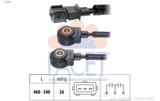 Knock Sensor Made in Italy - OE Equivalent