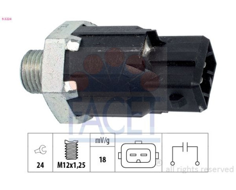 Knock Sensor Made in Italy - OE Equivalent