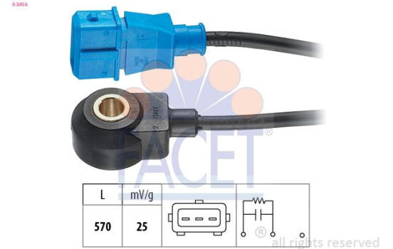 Knock Sensor Made in Italy - OE Equivalent