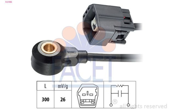 Knock Sensor Made in Italy - OE Equivalent