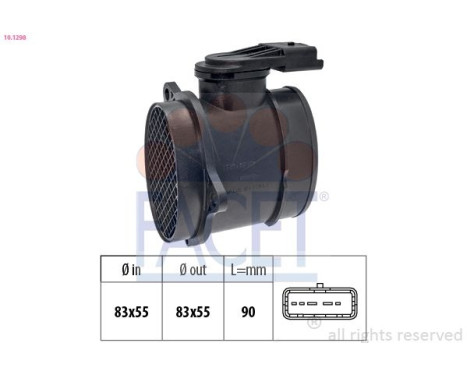 Air Mass Sensor Made in Italy - OE Equivalent