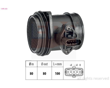 Air Mass Sensor Made in Italy - OE Equivalent
