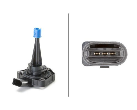 Sensor, engine oil level 6PR 013 680-071 Hella