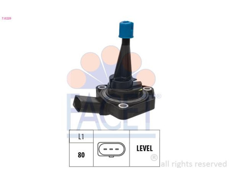 Sensor, engine oil level
