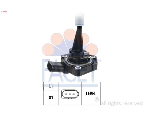 Sensor, engine oil level